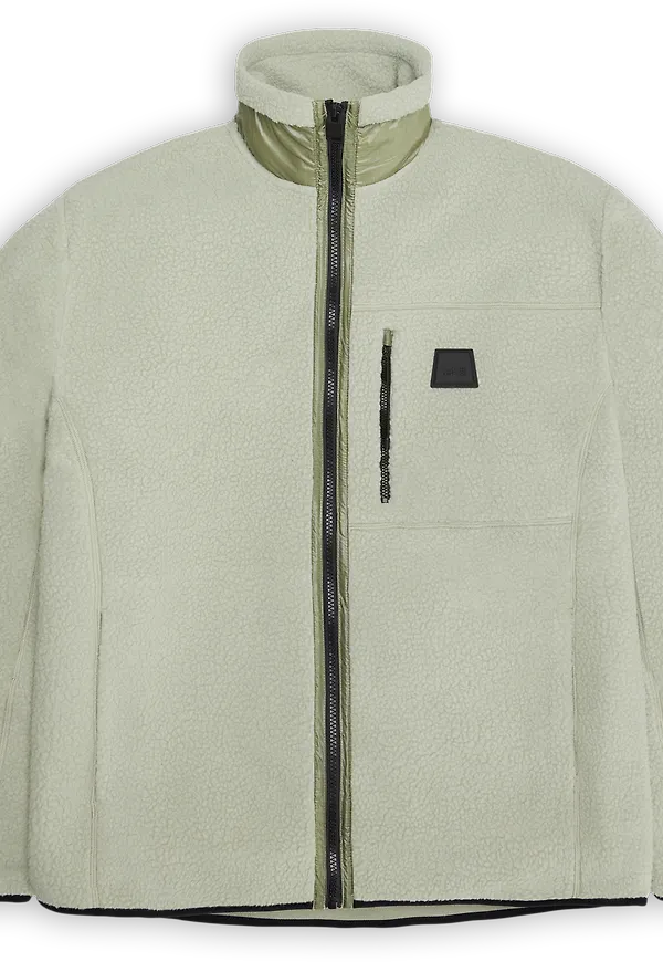 Rains Unisex Yermo Fleece Jacket T1 Earth