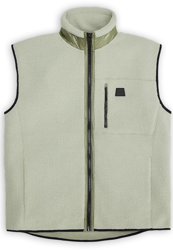 Rains Unisex Yermo Fleece Vest T1 Earth