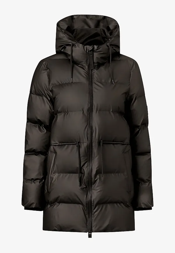 Rains - Vinterjacka W Alta Puffer Parka - Svart