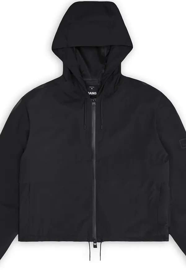 Rains Women's Suva Hardshell Short String Jacket W3 Black