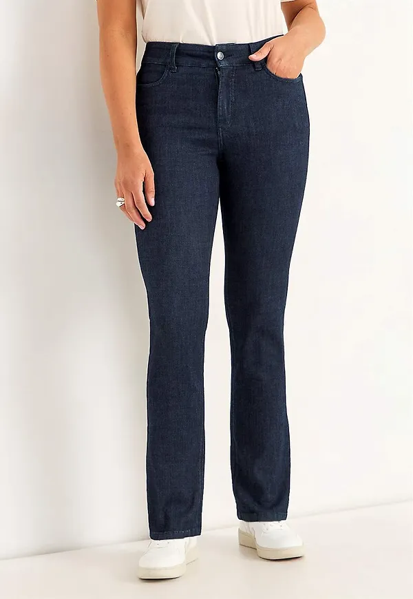 Raka jeans i stretchig denim Sara