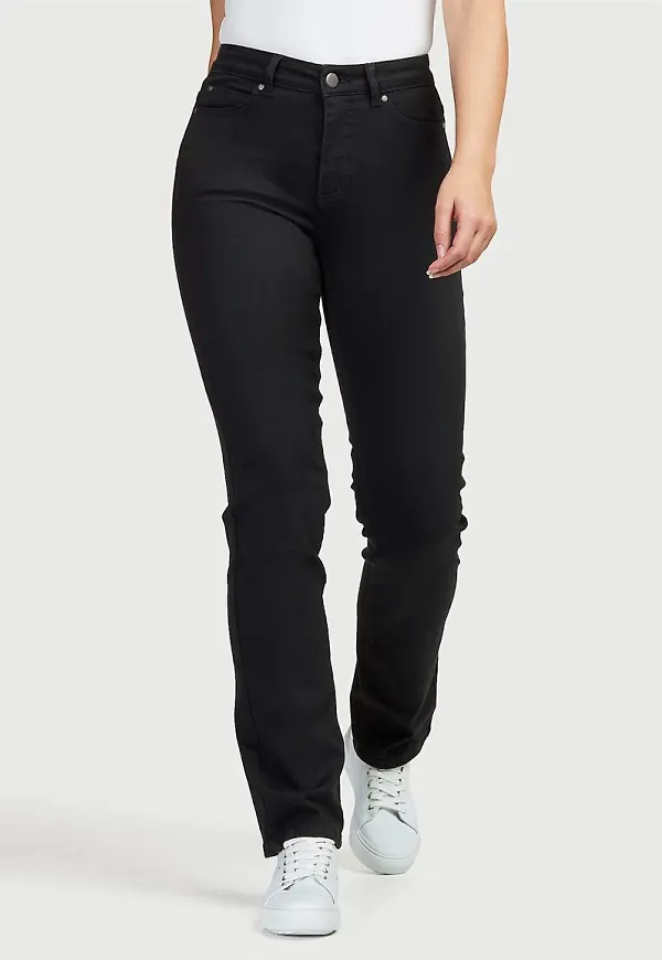 Raka jeans med femficksdesign Linnea