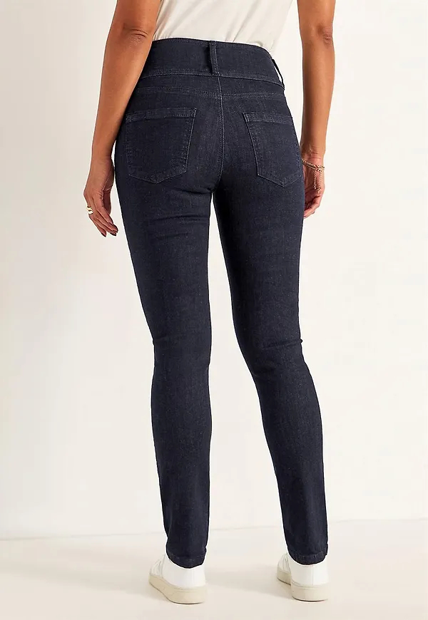 Smala jeans med hög midja - tre längder Jennifer