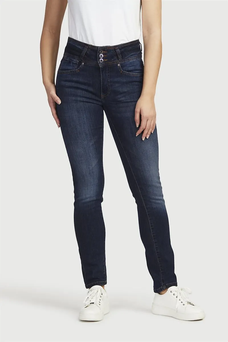 Raka jeans med hög midja Jenny