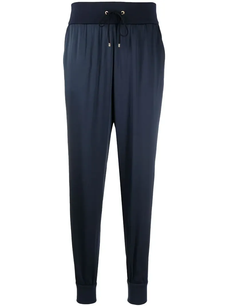Ralph Lauren Collection avsmalnande joggingbyxor med dragsko - Blå