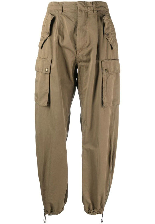 Ralph Lauren Collection Charlee cargobyxor med fickor - Grön