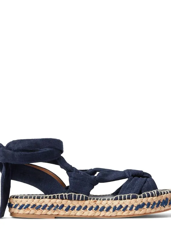 Ralph Lauren Collection Lilyann sandaler - Blå