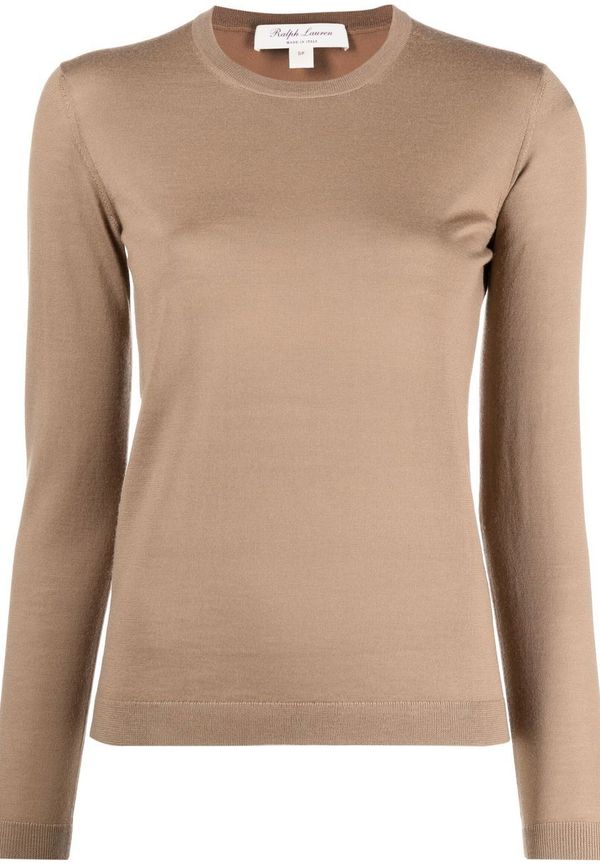 Ralph Lauren Collection långärmad kashmirtröja - Brun