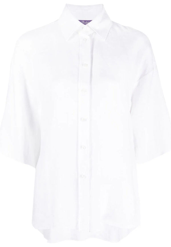 Ralph Lauren Collection skjorta i oversize-modell - Vit