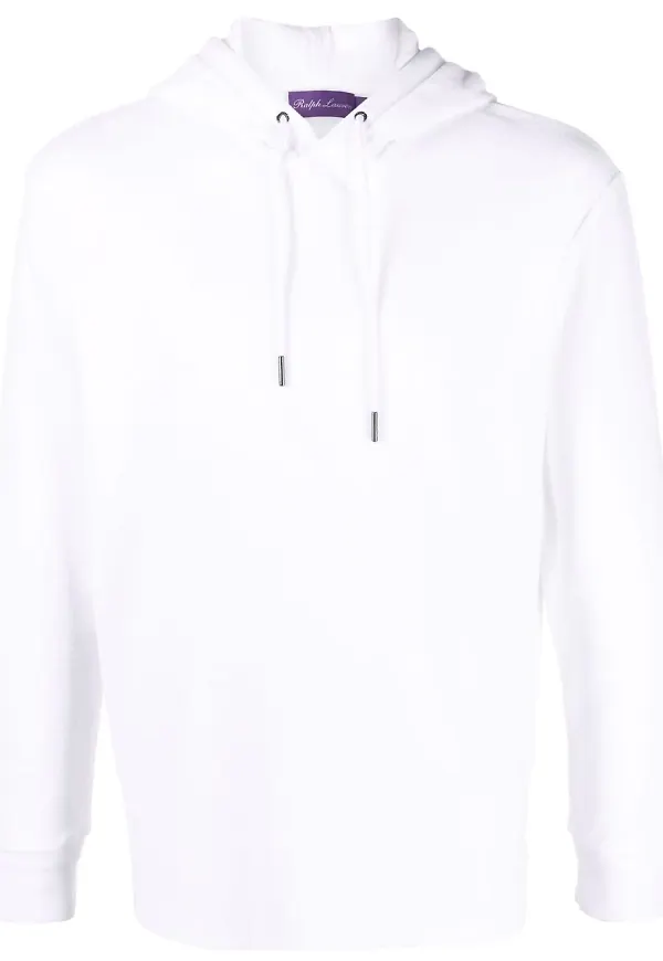 Ralph Lauren Purple Label fleecetröja - Vit