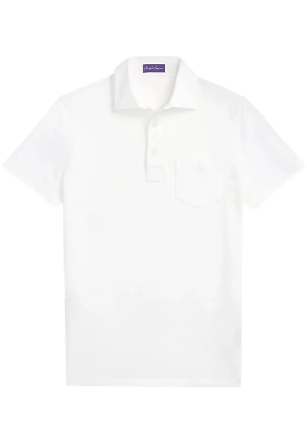 Ralph Lauren Purple Label pikétröja - Vit