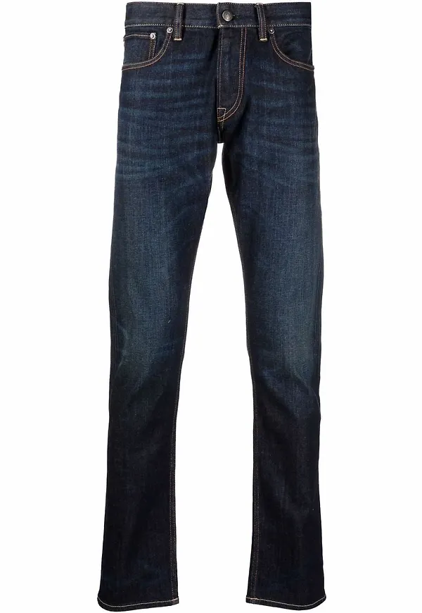 Ralph Lauren Purple Label straight-jeans - Blå