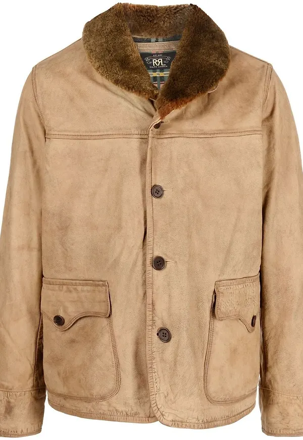 Ralph Lauren RRL Breward skinnjacka - Brun