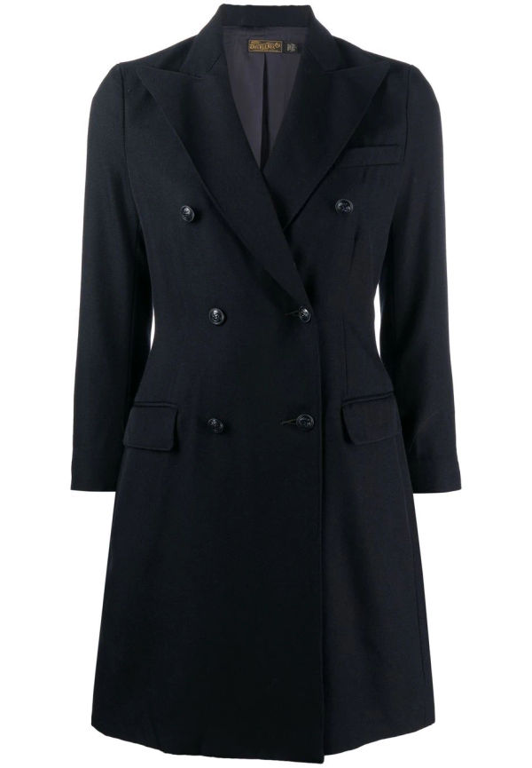 Ralph Lauren RRL dubbelknäppt kappa - Blå