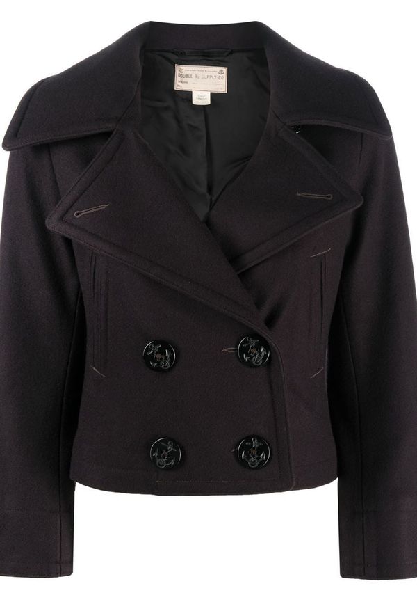Ralph Lauren RRL dubbelknäppt kort jacka - 001 NAVY