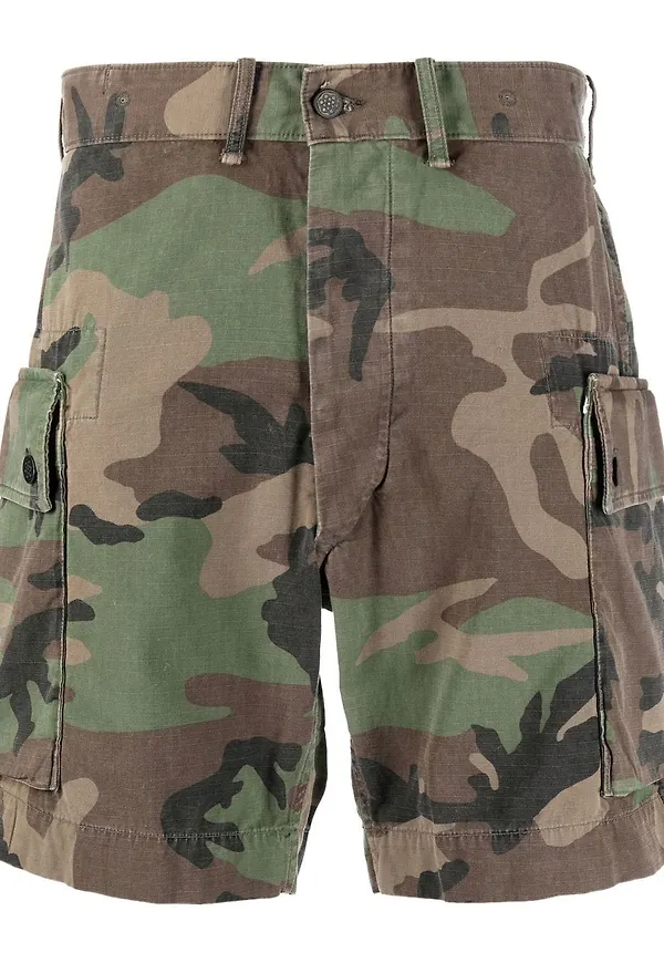 Ralph Lauren RRL kamouflagemönstrade chinos - Brun