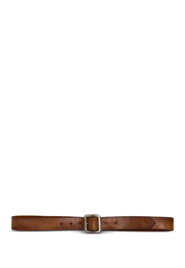 Ralph Lauren RRL läderbälte - Brun