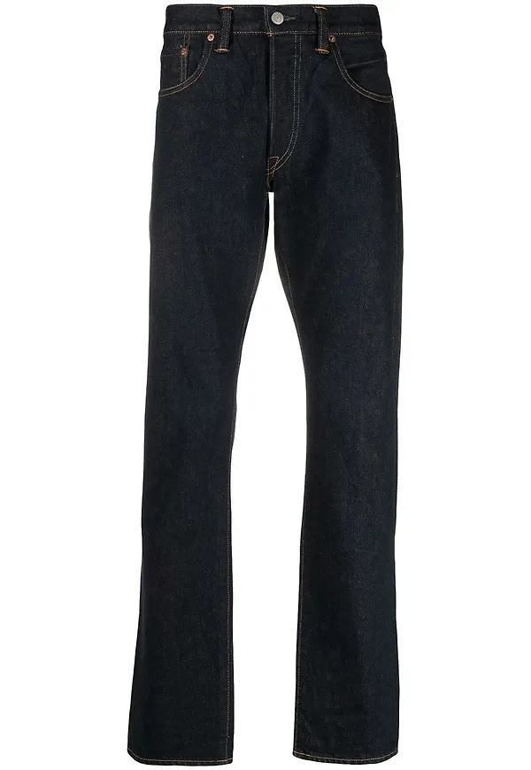 Ralph Lauren RRL slim fit-jeans - Blå
