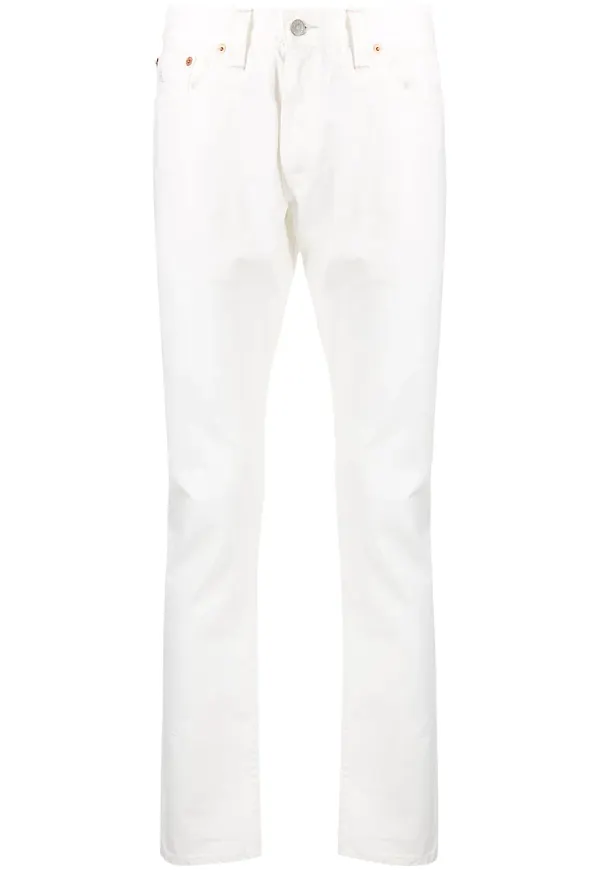 Ralph Lauren RRL slim fit-jeans - Vit