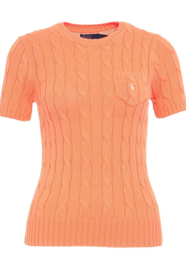 Ralph Lauren T-shirt Orange, Dam