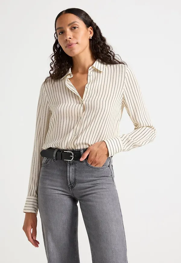 Randig blus