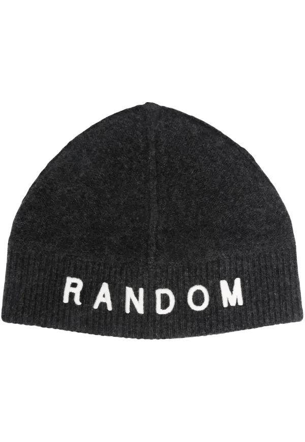 Random Identities skotskrutig stickad tröja - Grå