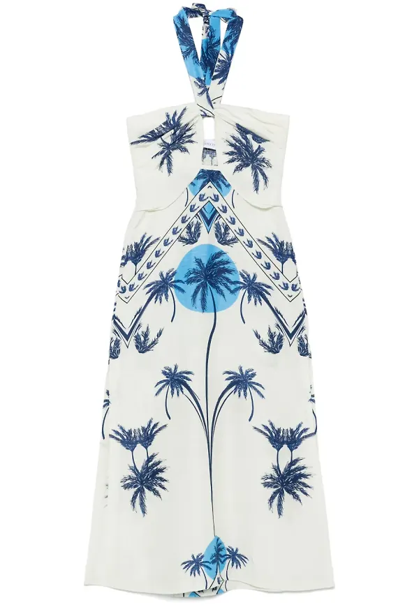 Raquel Diniz Ipanema midiklänning - Vit – Farfetch