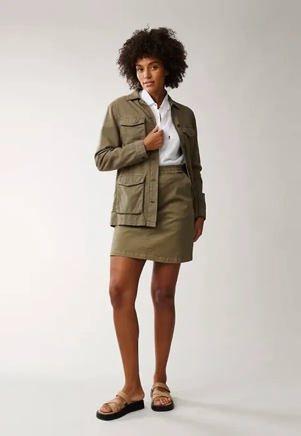 Raven Linen Blend Overshirt