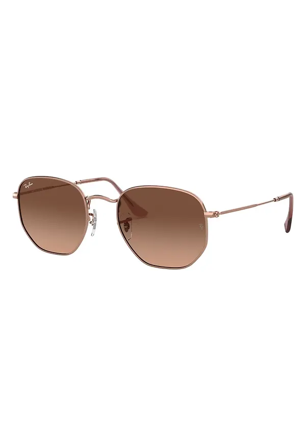 Ray-Ban Solglasögon 'HEXAGONAL' brun