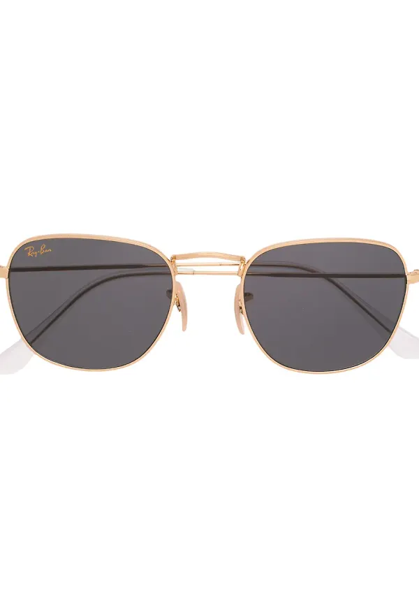 Ray-Ban Frank fyrkantiga glasögon - Guldfärgad