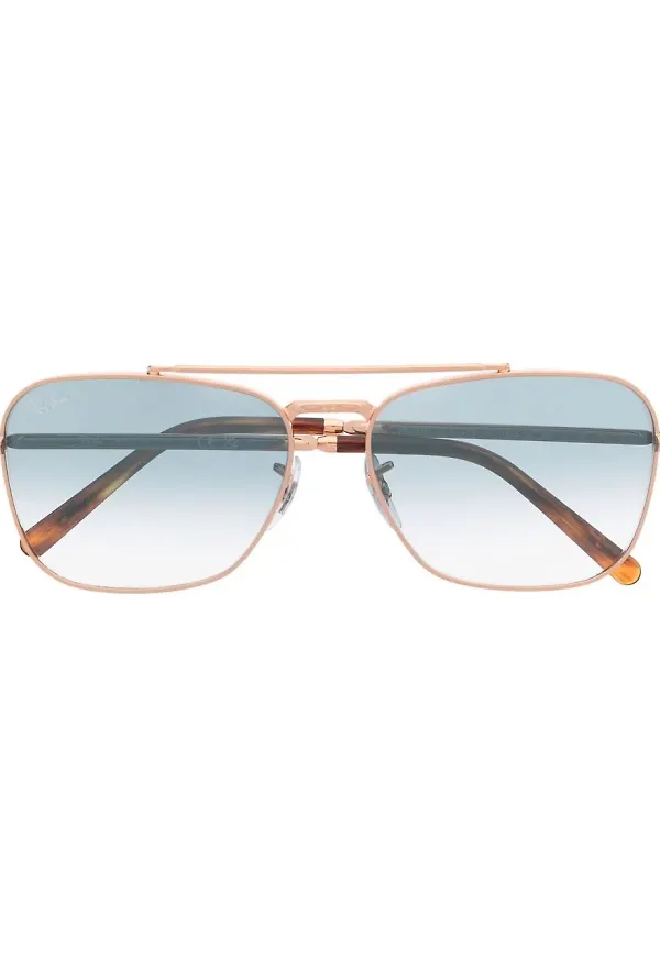 Ray-Ban New Caravan solglasögon - Metallic