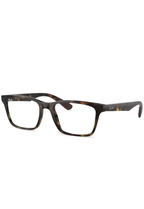 Ray-Ban rektangulära glasögon - Brun