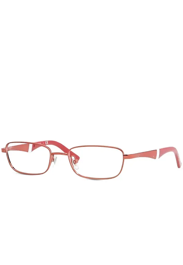 Ray-Ban rektangulära glasögon - Röd