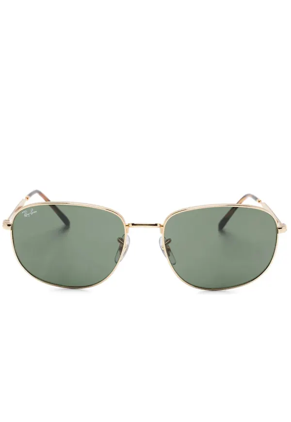 Ray-Ban rektangulära solglasögon - Guldfärgad