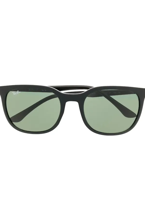 Ray-Ban solglasögon med fyrkantiga bågar - Svart