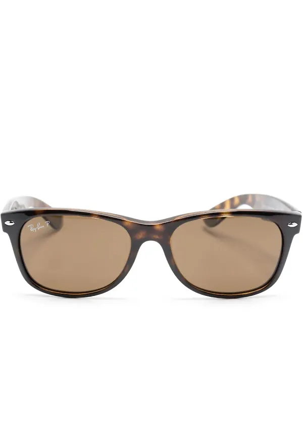 Ray-Ban solglasögon med sköldpaddseffekt - Brun
