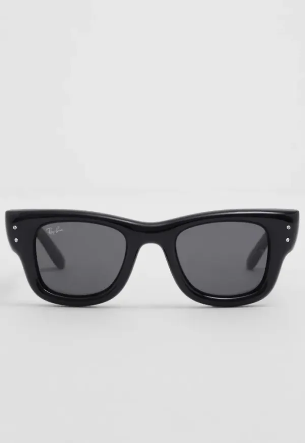 Ray-Ban - Svart - Wayfarer Puffer