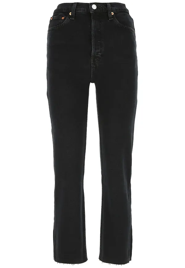 RE/DONE straight-jeans - Blå