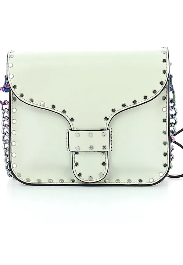 Rebecca Minkoff Midnighter Mini Messenger Vit, Dam