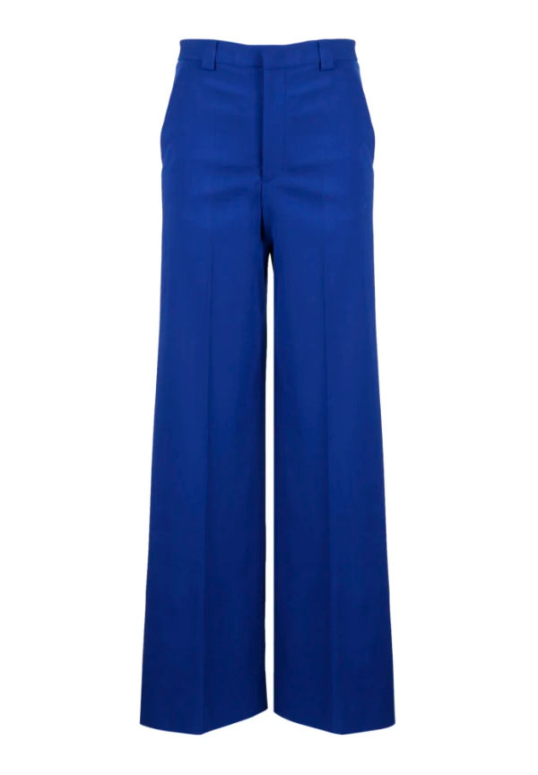 RED Valentino - Byxor - Blå - Dam - Storlek: L,M,S