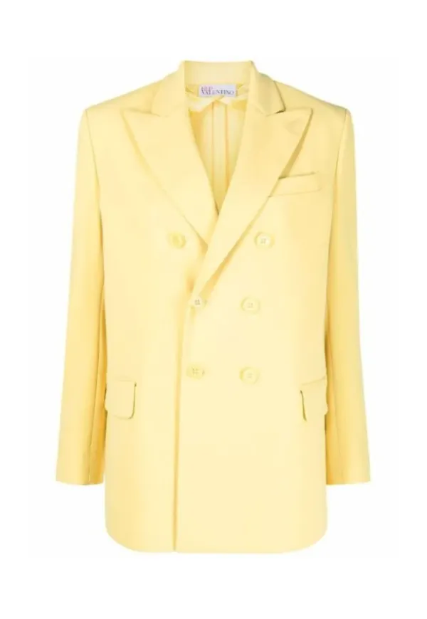 RED Valentino Blazer Gul, Dam