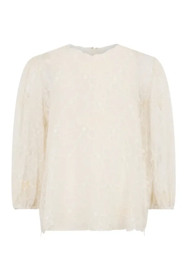 RED Valentino blommig skjorta - Neutral