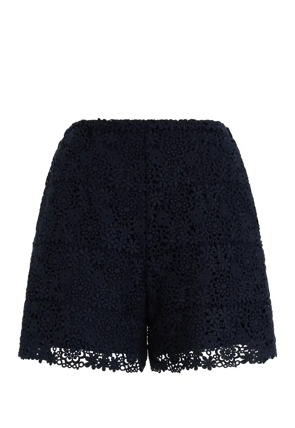 RED Valentino blommiga shorts - Blå