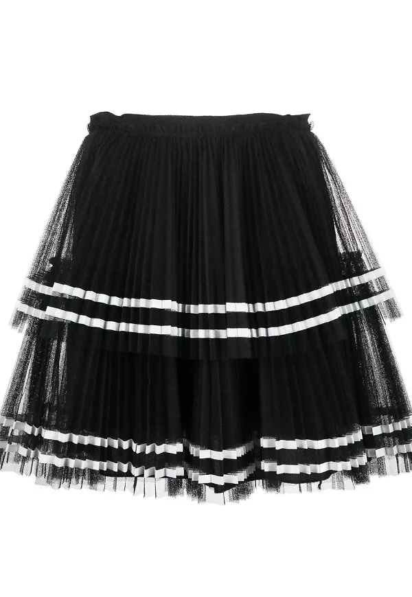 RED Valentino kjolar med detalj - Svart