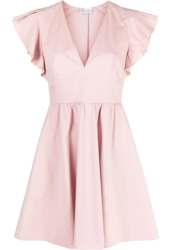 RED Valentino miniklänning i empiremodell - Rosa