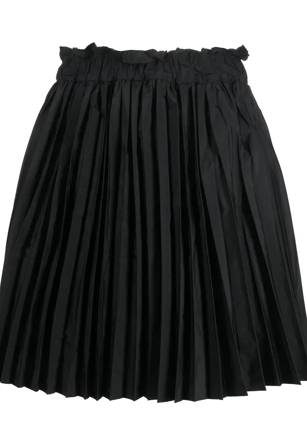 RED Valentino plisserad minikjol - Svart