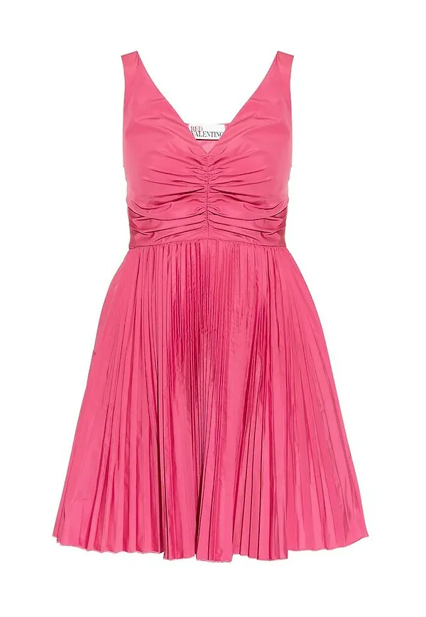 RED Valentino Quilted dress Rosa, Dam