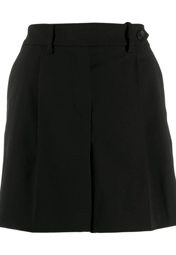 RED Valentino shorts med hög midja - Svart