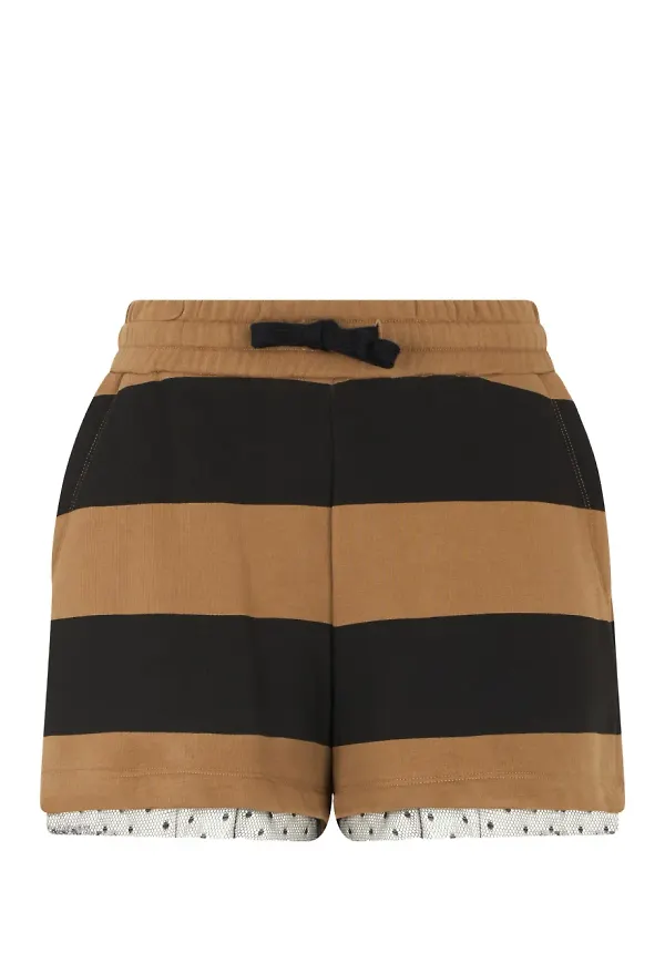 RED Valentino shorts med randdetalj - Neutral
