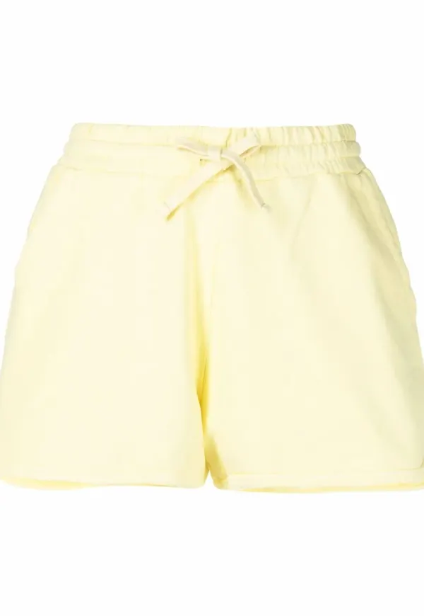RED Valentino träningsshorts med dragsko - Gul